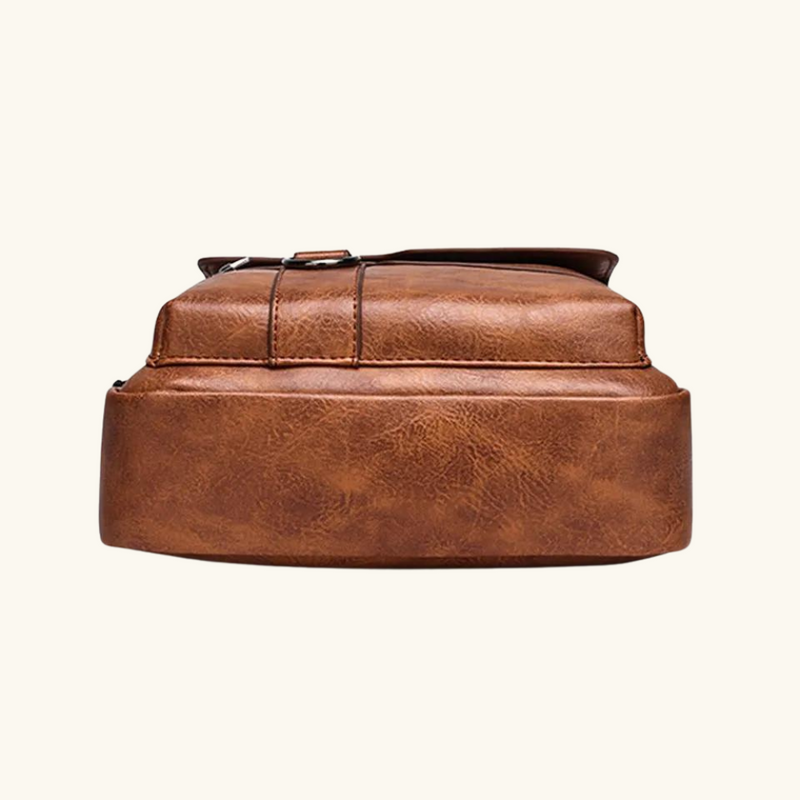Leather side bag | William