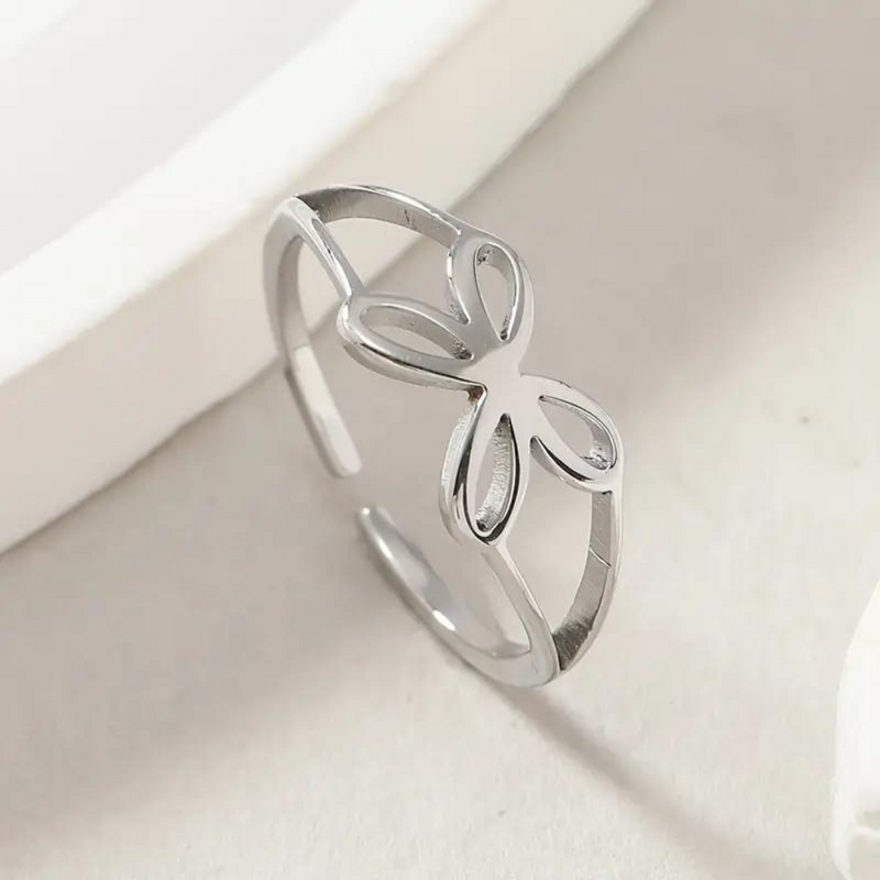 Silver Butterfly Ring | Margaret