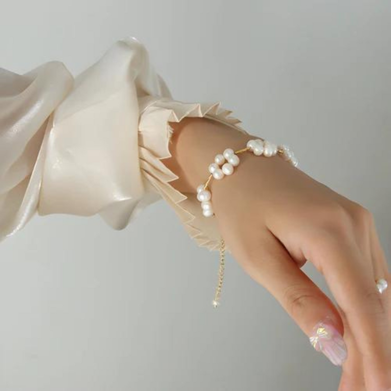 Gold Pearl Bracelet | Kathleen