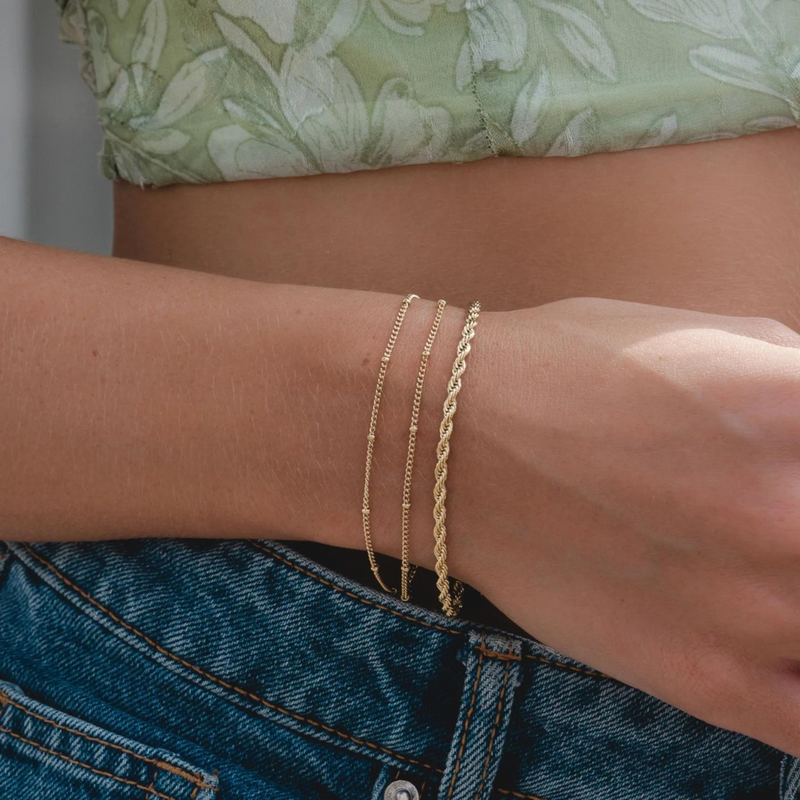 Gold Carousel Bracelet | Esther