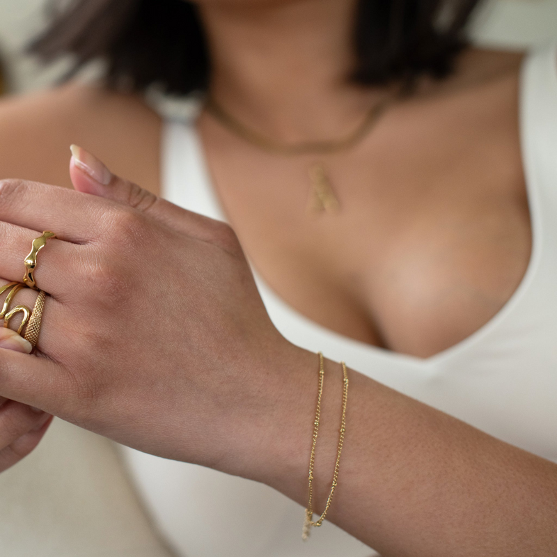 Gold Carousel Bracelet | Esther