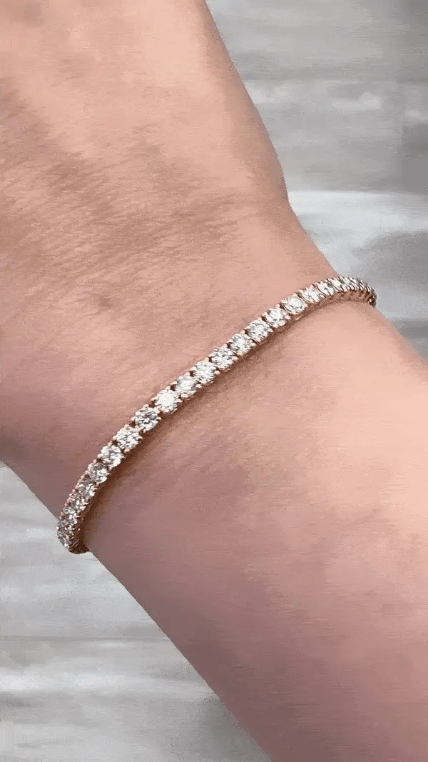 Tennis Gold Bracelet | Lisa